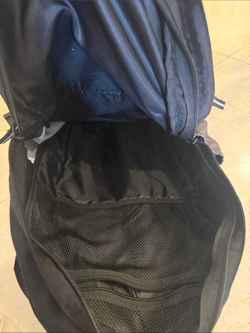 PINK Victoria's Secret Gray Heather & Black Men's Backpack